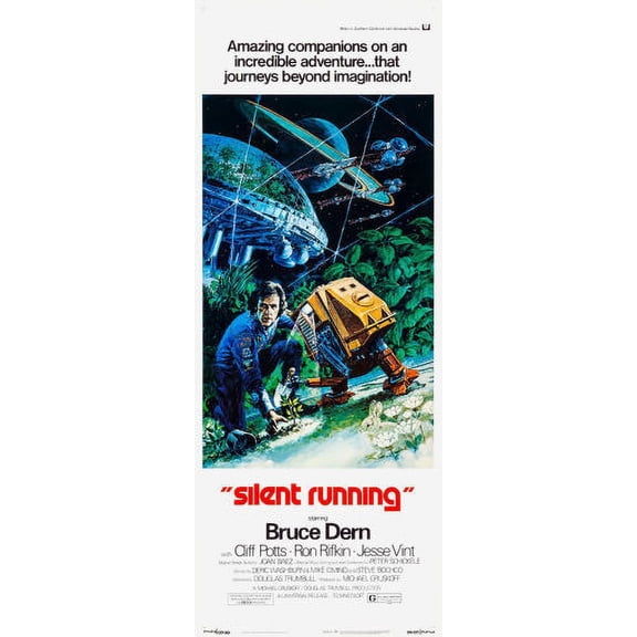Silent Running Insert Movie Poster 14x36 Unframed, Age: Adults AB Posters