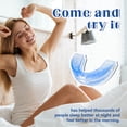 thumbnail image 1 of Silent Sleep Mouthpiece - Advanced Sleep Aid for Men & Women - Customizable, Adjustable, Comfortable & Reusable - Blue (1pc), 1 of 6