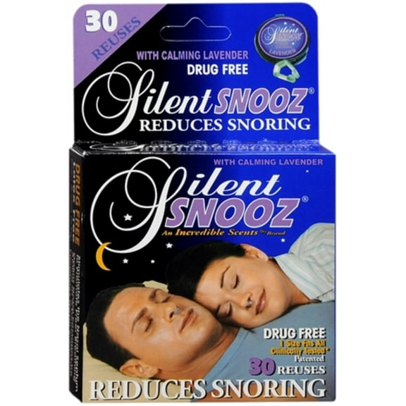 Silent Snooz Lavender Nasal Dilator Snoring Aid