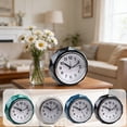 thumbnail image 1 of Silent Snooze Bedside Alarm Clock, Oversized Music Night Light Clock, Battery Powered For Office, Study Room And Bedroom Daily Decoration, 1 of 7