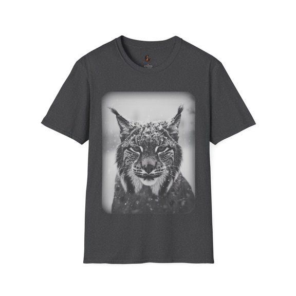 Silent Snow Lynx Tee - Comfort Wear and Wildlife Care