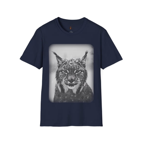 Silent Snow Lynx Tee - Comfort Wear and Wildlife Care