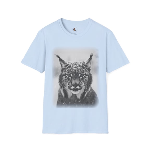 Silent Snow Lynx Tee - Comfort Wear and Wildlife Care