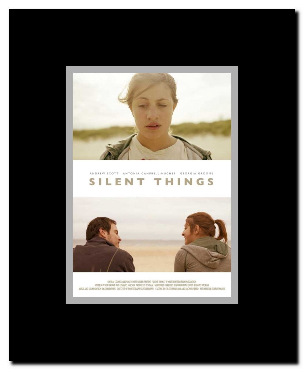 Silent Things Framed Movie Poster