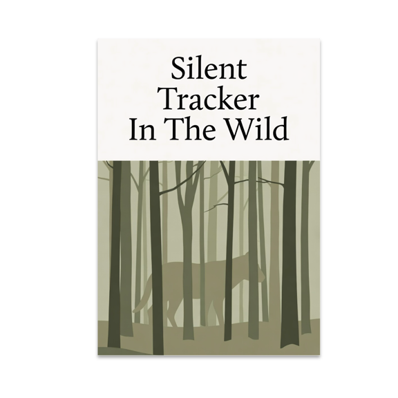 Silent Tracker In The Wild - Nature Decor Enthusiast - 13x19 Poster Print