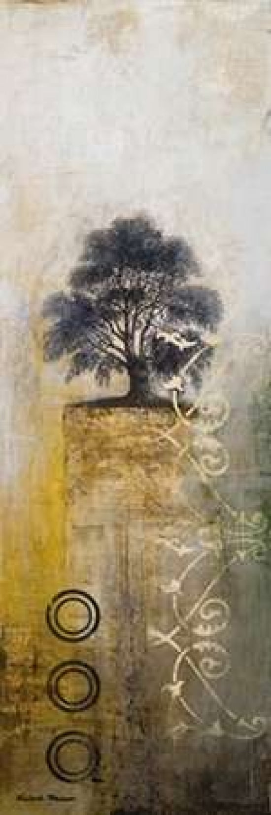 Silent Tree I Canvas Art - Michael Marcon (12 x 36)