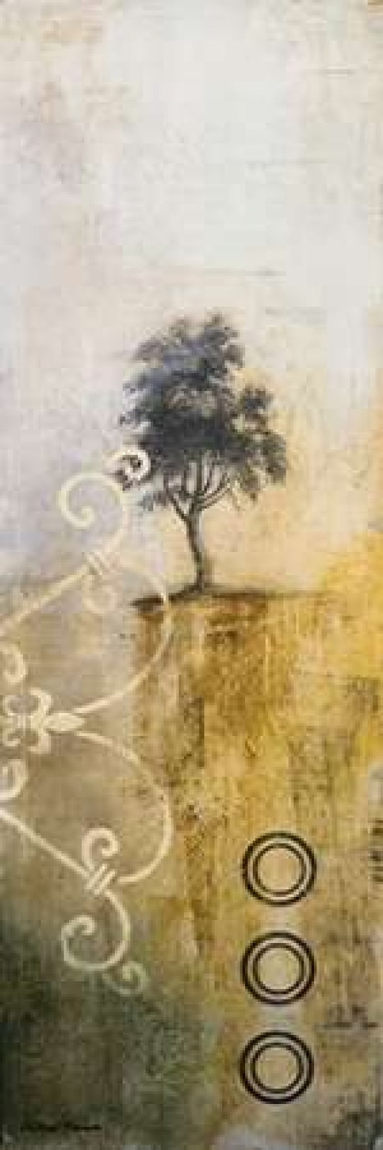 Silent Tree II Canvas Art - Michael Marcon (8 x 24)