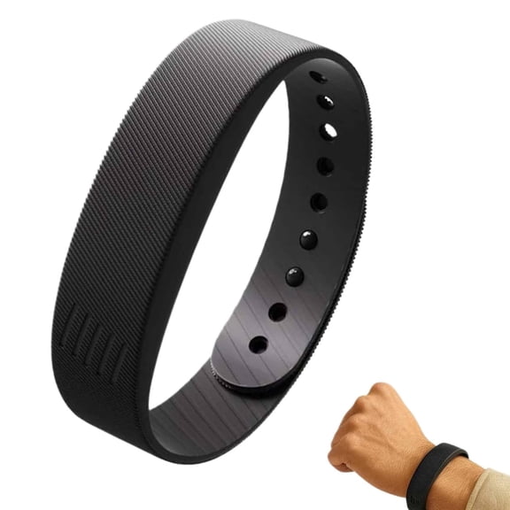 Silent Vibrating Alarm Wristband, Wearable Alarm Clock with Vibration Alerts, 40-Day Battery Life, Adjustable Wristband for Deep Sleepers, Seniors & Shared Rooms