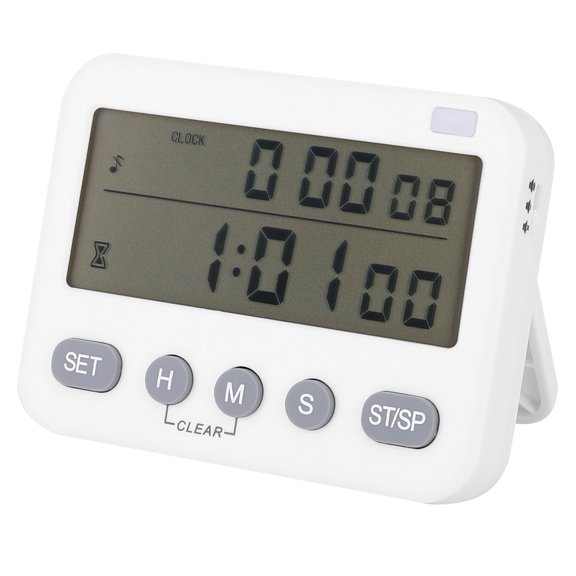 Silent Vibration Kitchen Timer - Mute Alarm Clock for Cooking and Household Use