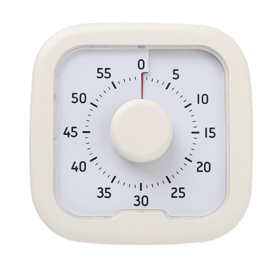 Silent Visual Timer 60-Minute Stopwatch Alarm Clock Countdown Timer ...