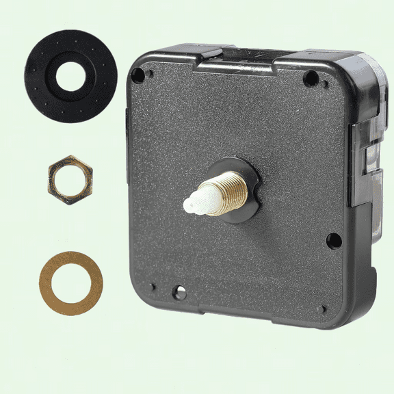 Silent Wall Clock Movement Replacement Kit - DIY Clock Repair Parts (18mm)
