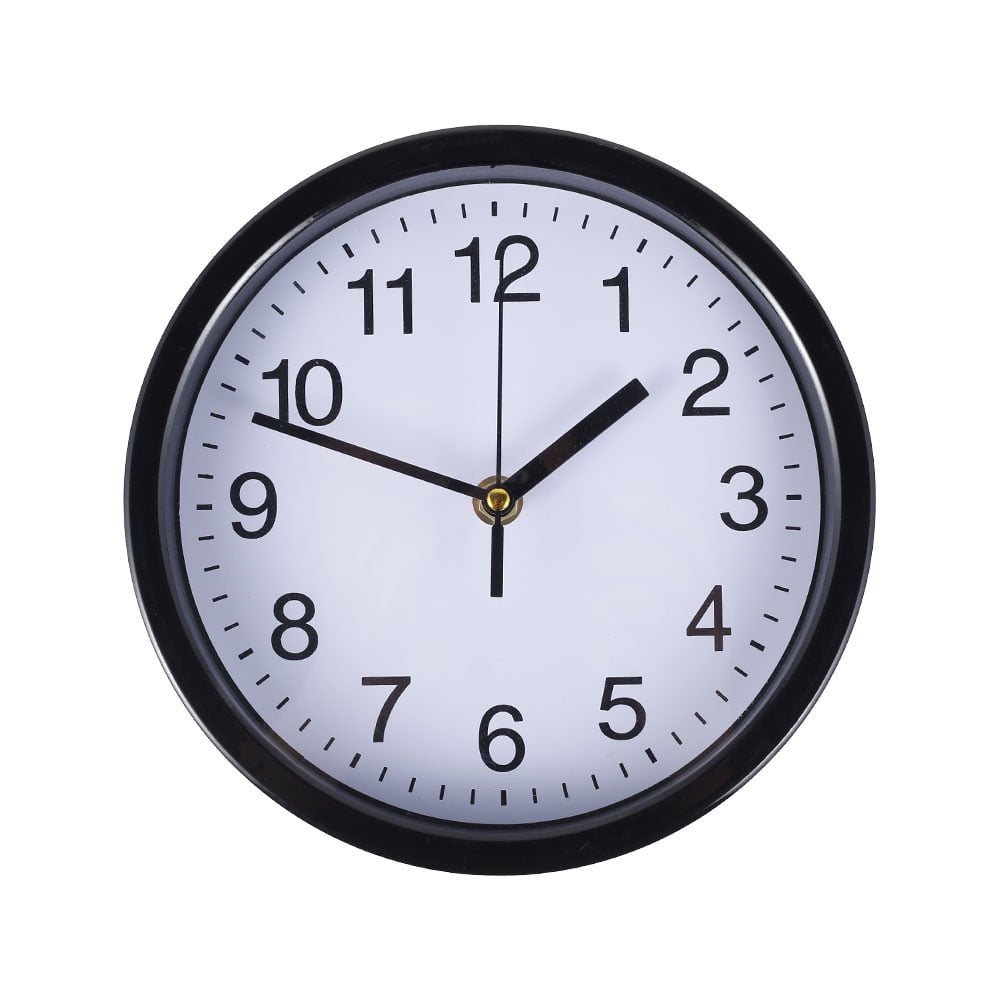 Silent Wall Clock Silent Round Wall Clock 8 Inch Battery Operated Wall