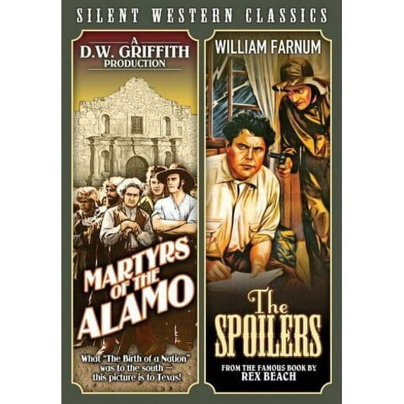 Silent Western Classics Double (DVD), Alpha Video, Western