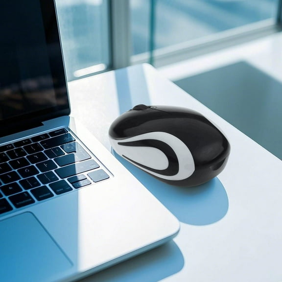 Silent Wireless Ergonomic Quiet Click Design for and Travel