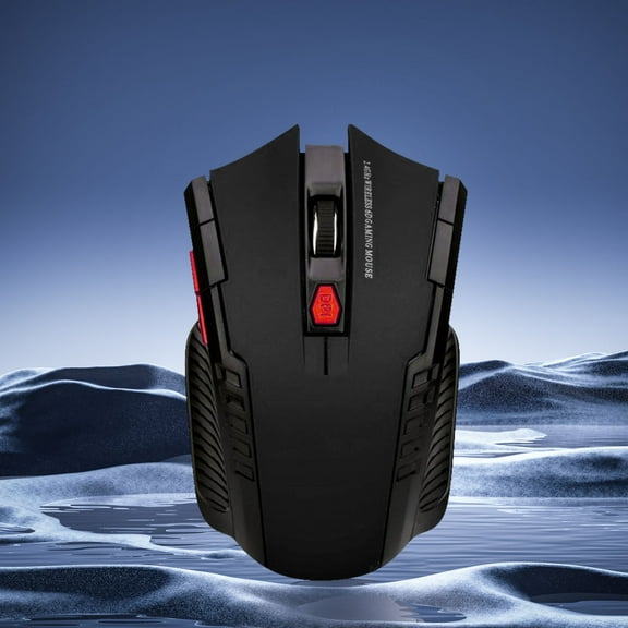 Silent Wireless Ergonomic with Advanced Quiet Click Technology for Comfortable Use and Portable Travel