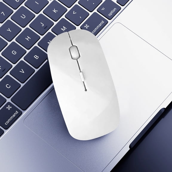 Silent Wireless Mouse - 2.4GHz, Ergonomic - for Office/Travel, Quiet Click & Long Battery Life