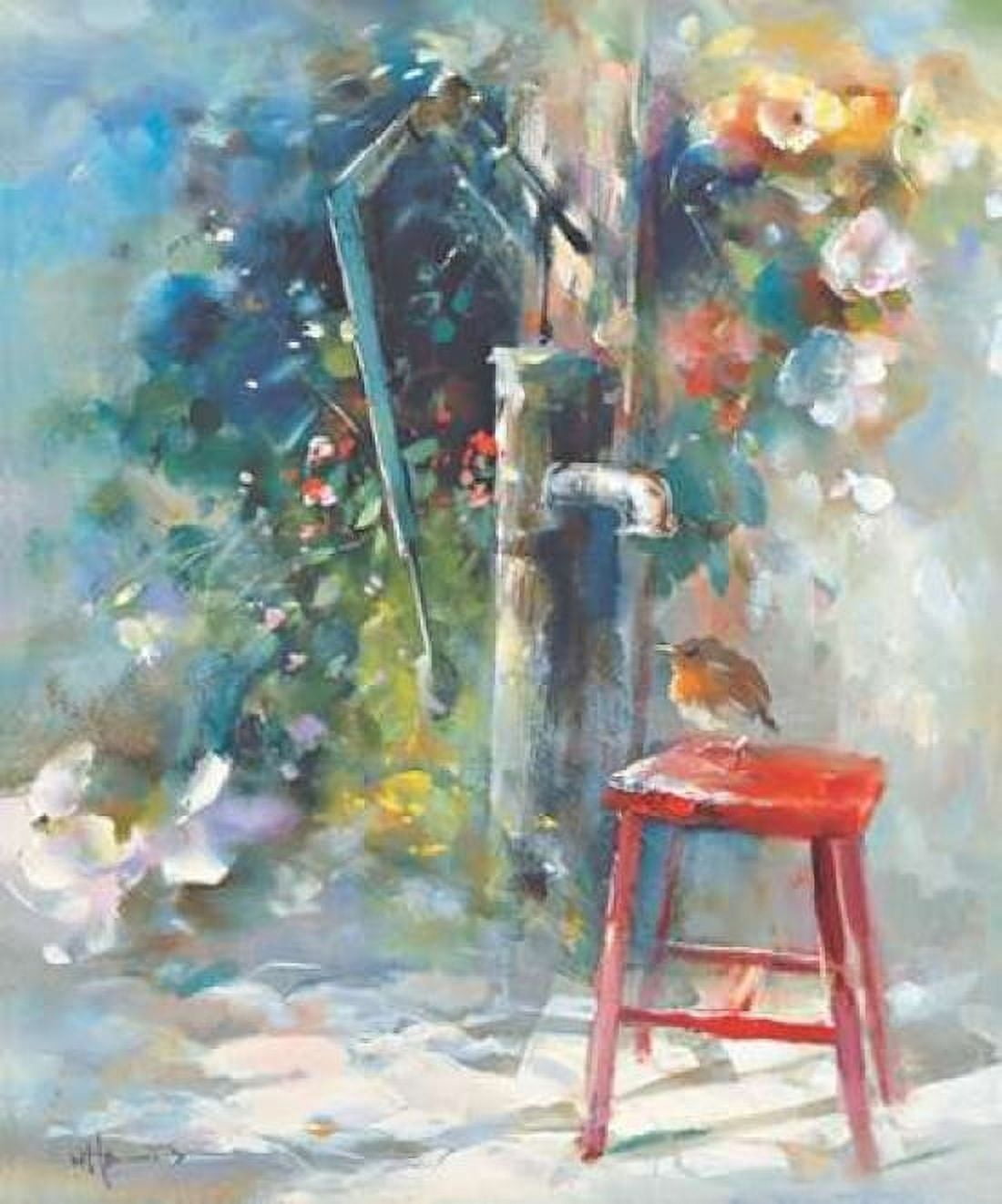 Silent garden Canvas Art - Willem Haenraets (20 x 24)