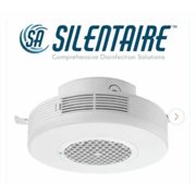 Silentaire 8in canless Integrated LED Plasma Air Disinfection H1N1 120v to 277V