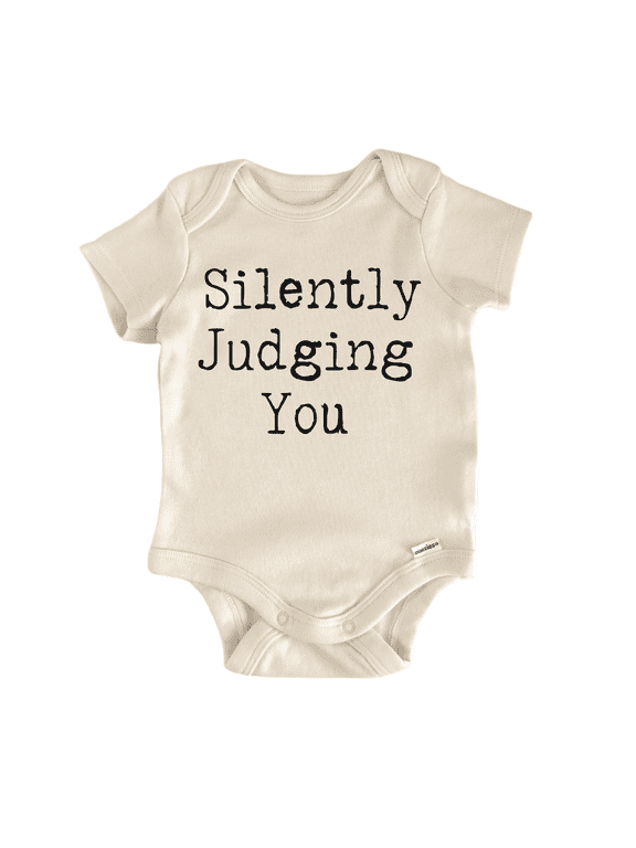 Silently Judging You Newborn Baby Bodysuit