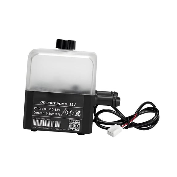 Silents 300L/H PC Water Cooling Pump High Flows 1.9M Lift Low Noise 23DB Computer Cooling System