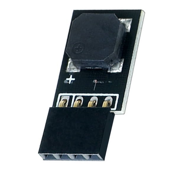 Silents Background Computer Case Speakers Providing Accurate Fault Alerts with Quickly Snapping On Mounting for Home Use