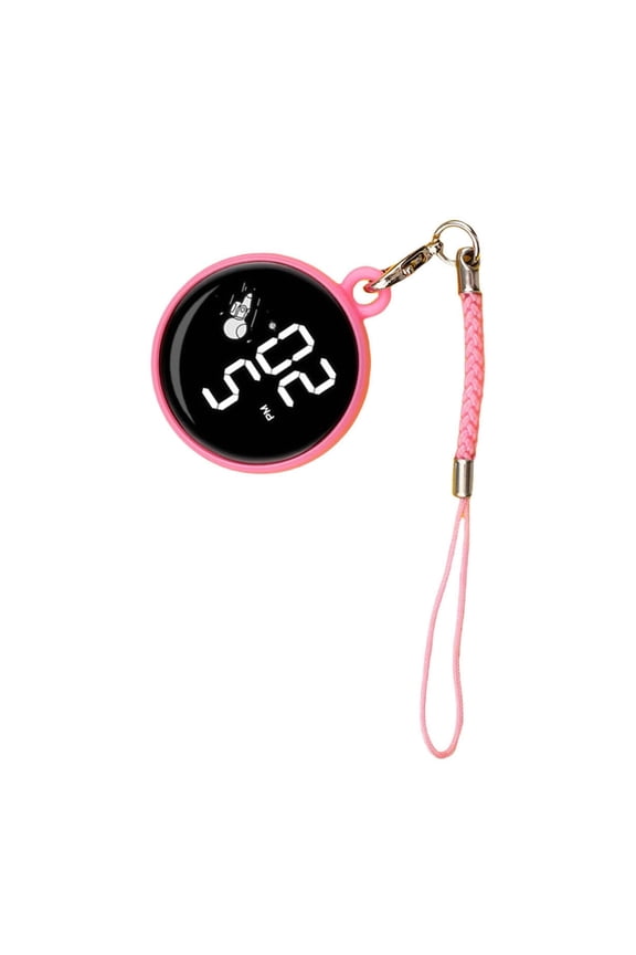 Silents Digital Watch Multifunction Alarm Pocket Watches Bags Watch for Stylish and Practical Everyday Use