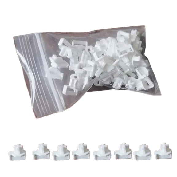 Silents Mechanical Keyboards Stabilizers Clip Quick Installation Plastic Material Wide Compatibility