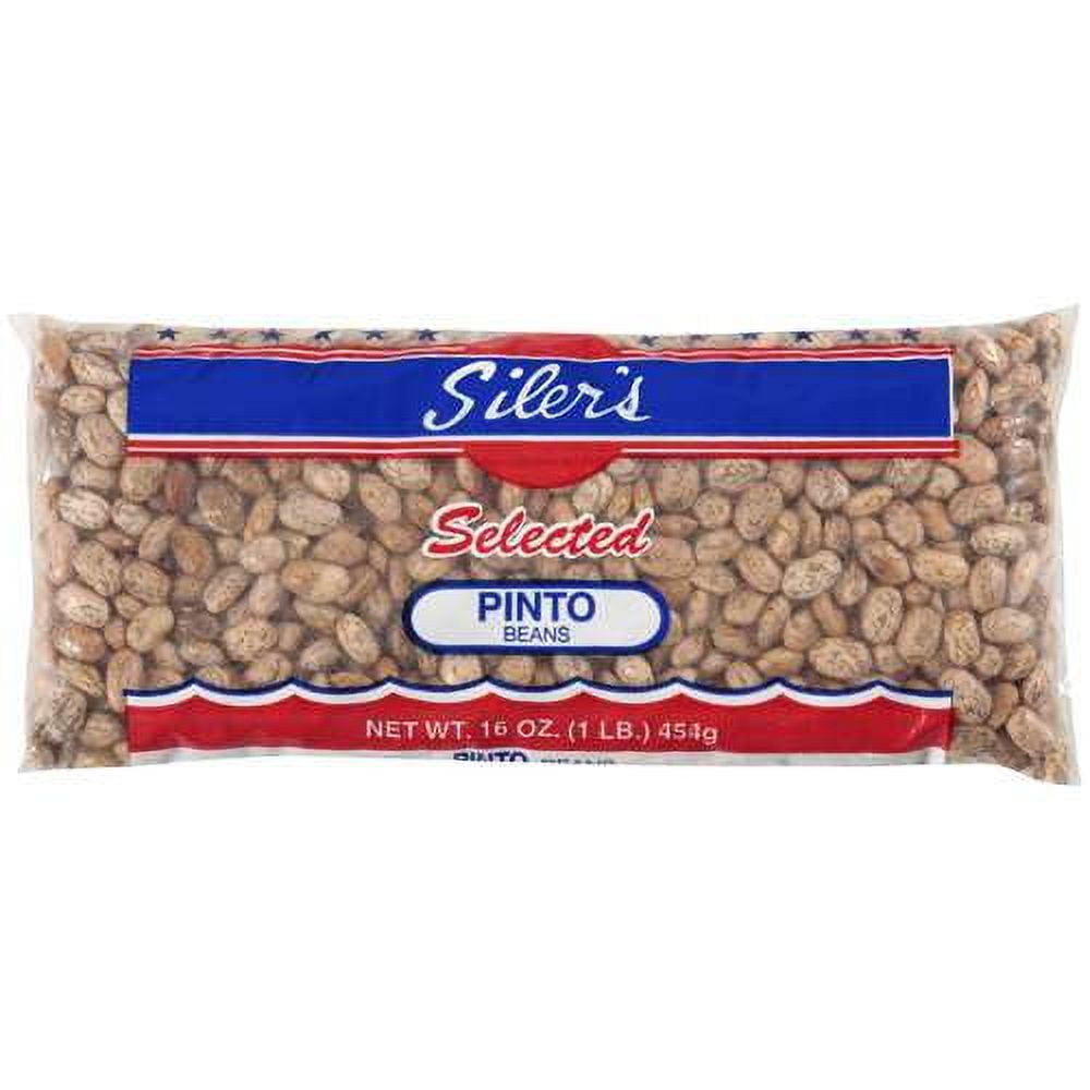 Silers Selected Beans Dried Pinto Beans, 16 oz