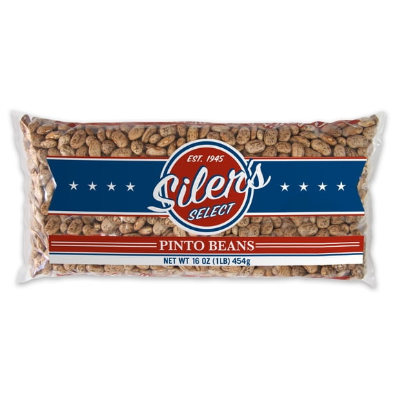 Silers Selected Beans Dried Pinto Beans, 16 oz
