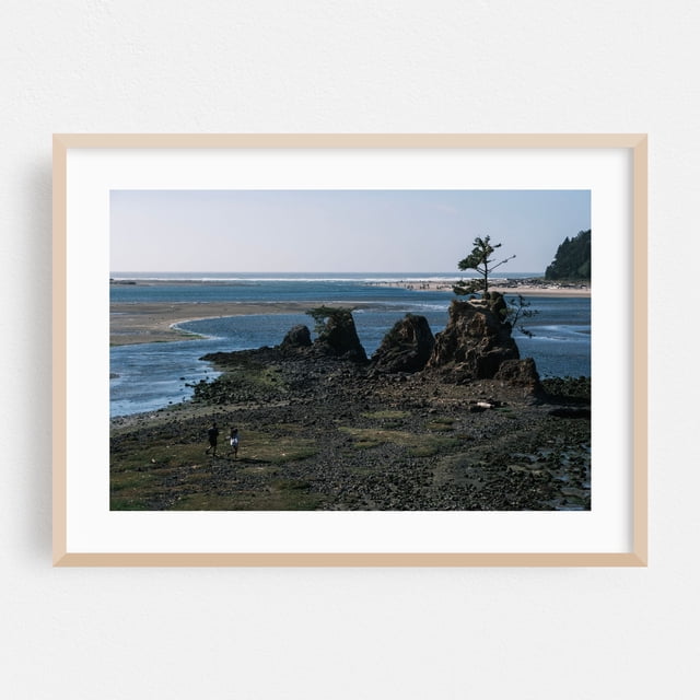 Siletz Bay Pursuit - Siletz Bay Oregon Photography Seascape Coast ...