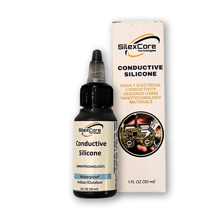 Conductive Silicone Paint - Nanotechnology Repair For Remote Controls & Keypads (1oz)