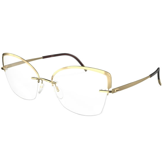 Silhouette - ARTLINE 5546/JT, Cat Eye gold women KT PLATED GOLD POLISHED