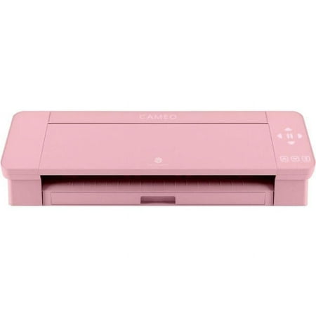 Silhouette Cameo 4 with Bluetooth 12" Cutting Mat and Autoblade 2 - Pink