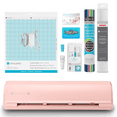 thumbnail image 1 of Silhouette Cameo 5α (Alpha) Cutting Machine (Matte Pink) Basic Bundle with Vinyl, Transfer Tape, Tools, Cutting Mat, Designs & Software, 1 of 5