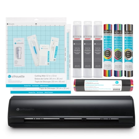 Silhouette Cameo 5 (Black) Cutting Machine - Starter Bundle