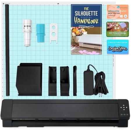 Silhouette Cameo 5 PRO MK-II 24in Vinyl Cutter with Autoblade, Mat, Roll Feeder