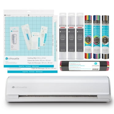 Silhouette Cameo 5 (White) Cutting Machine - Starter Bundle