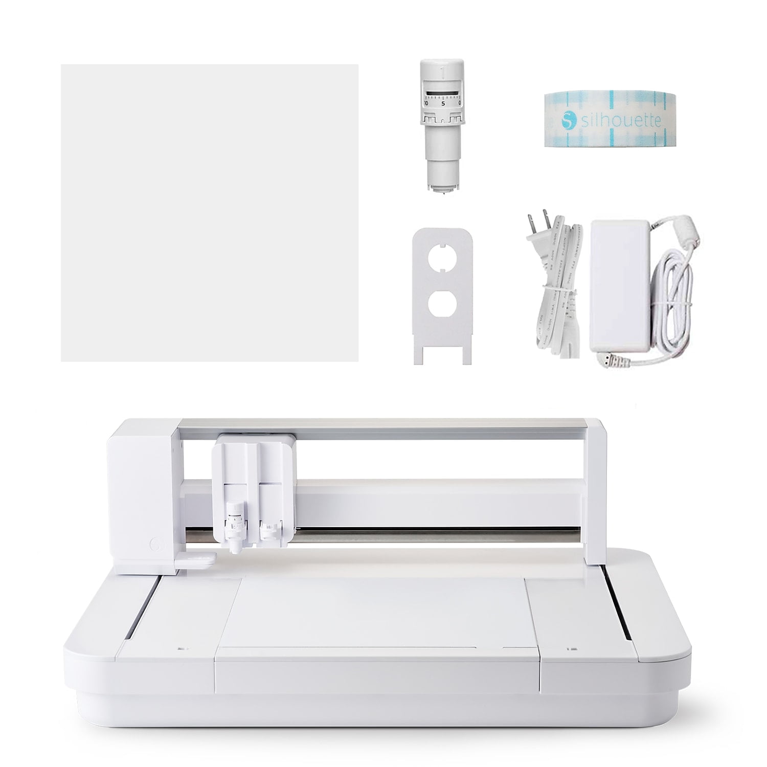 Curio 2 White Leather Die-Cut Flatbed Cutting Machine
