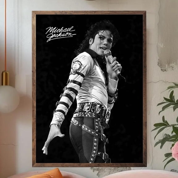 Silhouette Dance Legend Wall Art V2, Stretched Canvas