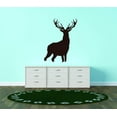 thumbnail image 1 of Silhouette Deer Buck Antler Wild Forest Animal FOR SAVINGS Deer Predator Doe Hunting Bow Arrow Bulls Eye Wilderness Camouflage Ideas Girl Boy Bedroom Wall Decal Sticker - Size: 16 Inch x 20 Inch, 1 of 3