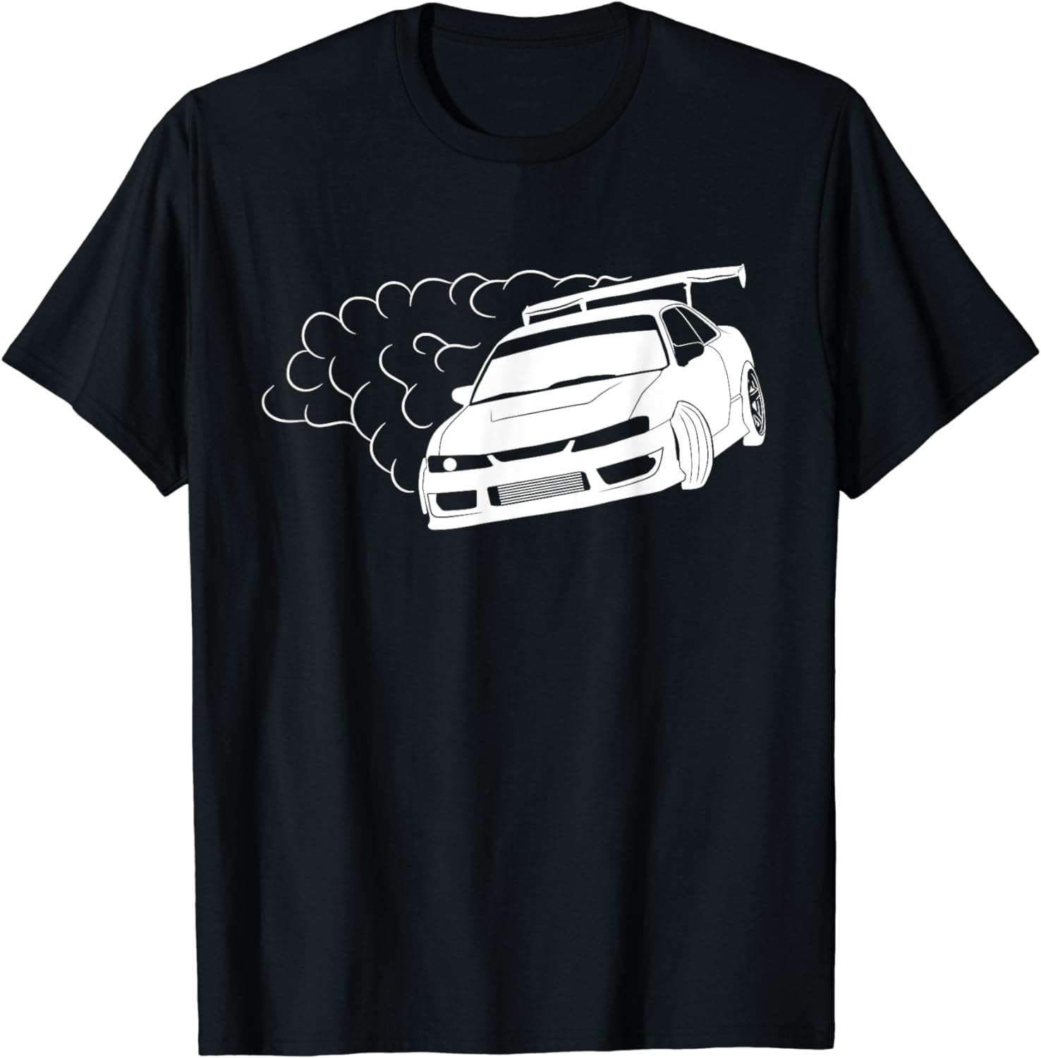 Silhouette Drifting JDM Japan Car Drift Street Racer Drifter T-Shirt ...