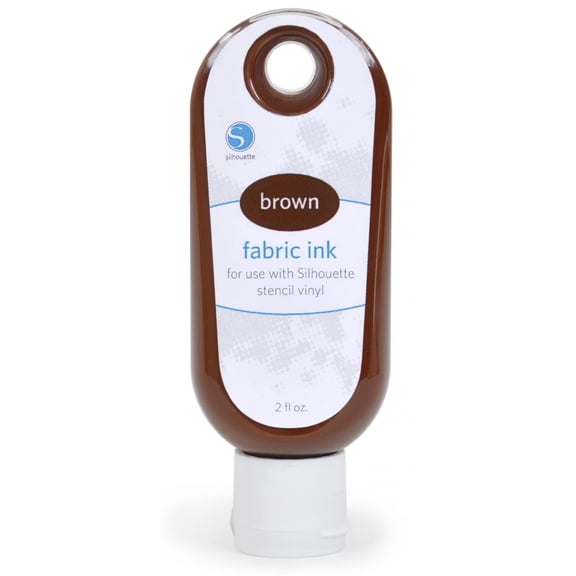 Silhouette Fabric Ink - Brown