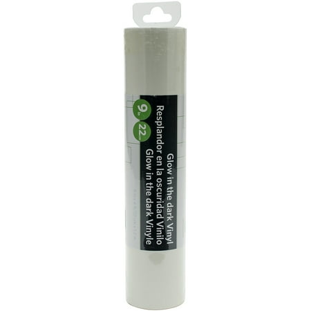 Silhouette Glow-In-The-Dark Vinyl 9"X4'-