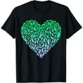 thumbnail image 1 of Silhouette Heart Penguins Tshirt Penguin Lover Girls Penguin T-Shirt, 1 of 4