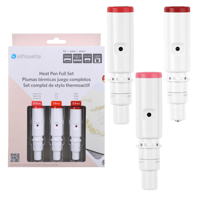 Silhouette Heat Pen Full Set – Set of 3 (Super-Fine, Fine, Wide)