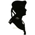 thumbnail image 1 of Silhouette Of A Norwegian Sailor Poster Print By ®H L Oakley Mary Evans (24 X 36), 1 of 4