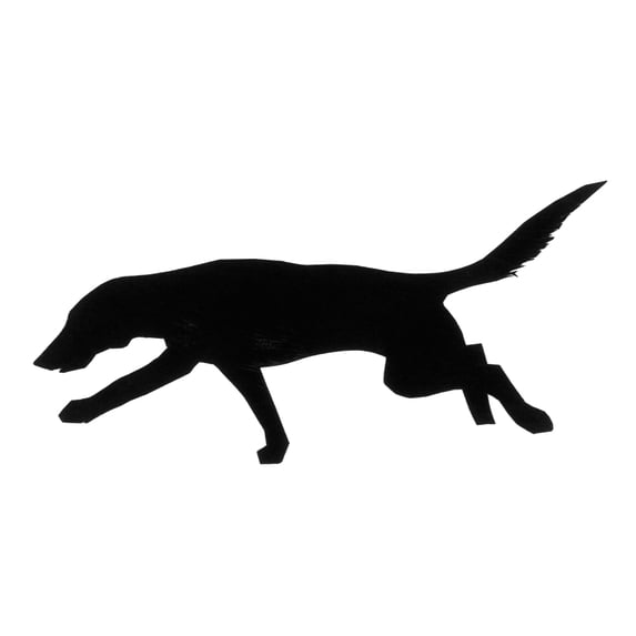 Silhouette Of A Pointer Poster Print By ®H L Oakley Mary Evans (36 X 24)