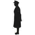thumbnail image 1 of Silhouette Of A Waaf Corporal Poster Print By ®H L Oakley Mary Evans (24 X 36), 1 of 1
