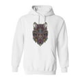 thumbnail image 1 of Silhouette Of A Wolf. Hoodie Men -Image by Shutterstock, Male Large, 1 of 4