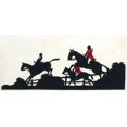 thumbnail image 1 of Silhouette Of Fox Hunting Scene Poster Print By ®H L Oakley Mary Evans (24 X 18), 1 of 1